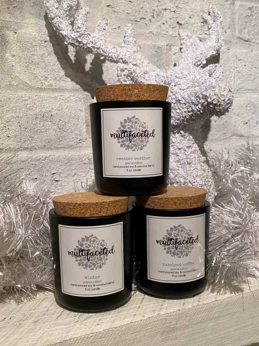 Gingerbread Scent Candle - Eco-Friendly 8 oz.